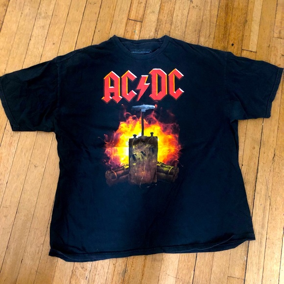 Live Nation | Shirts | Vtg Acdc Band Shirt | Poshmark